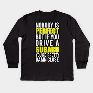 Subaru Owners Kids Long Sleeve T-Shirt